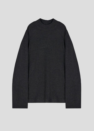 ANGORA HALF TURTLENECK TOP