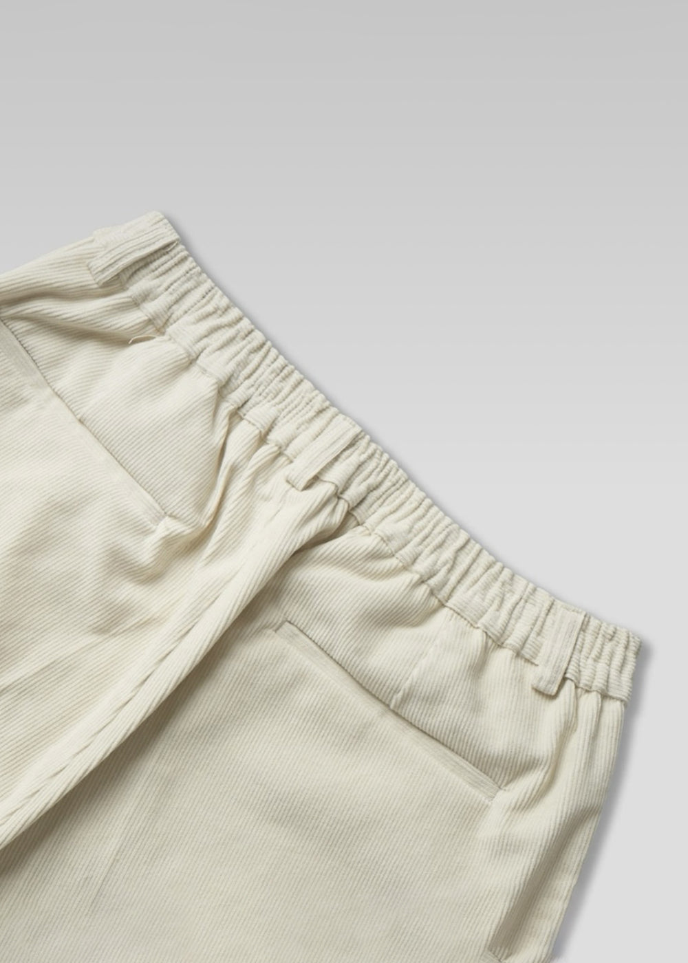 BROOKFIELD CORDUROY ONE TUCK PANTS_CREAM