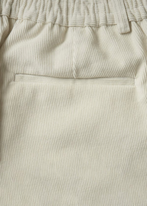 BROOKFIELD CORDUROY ONE TUCK PANTS_CREAM