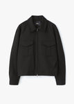 BIO FLAP POCKET JACKET_BLACK