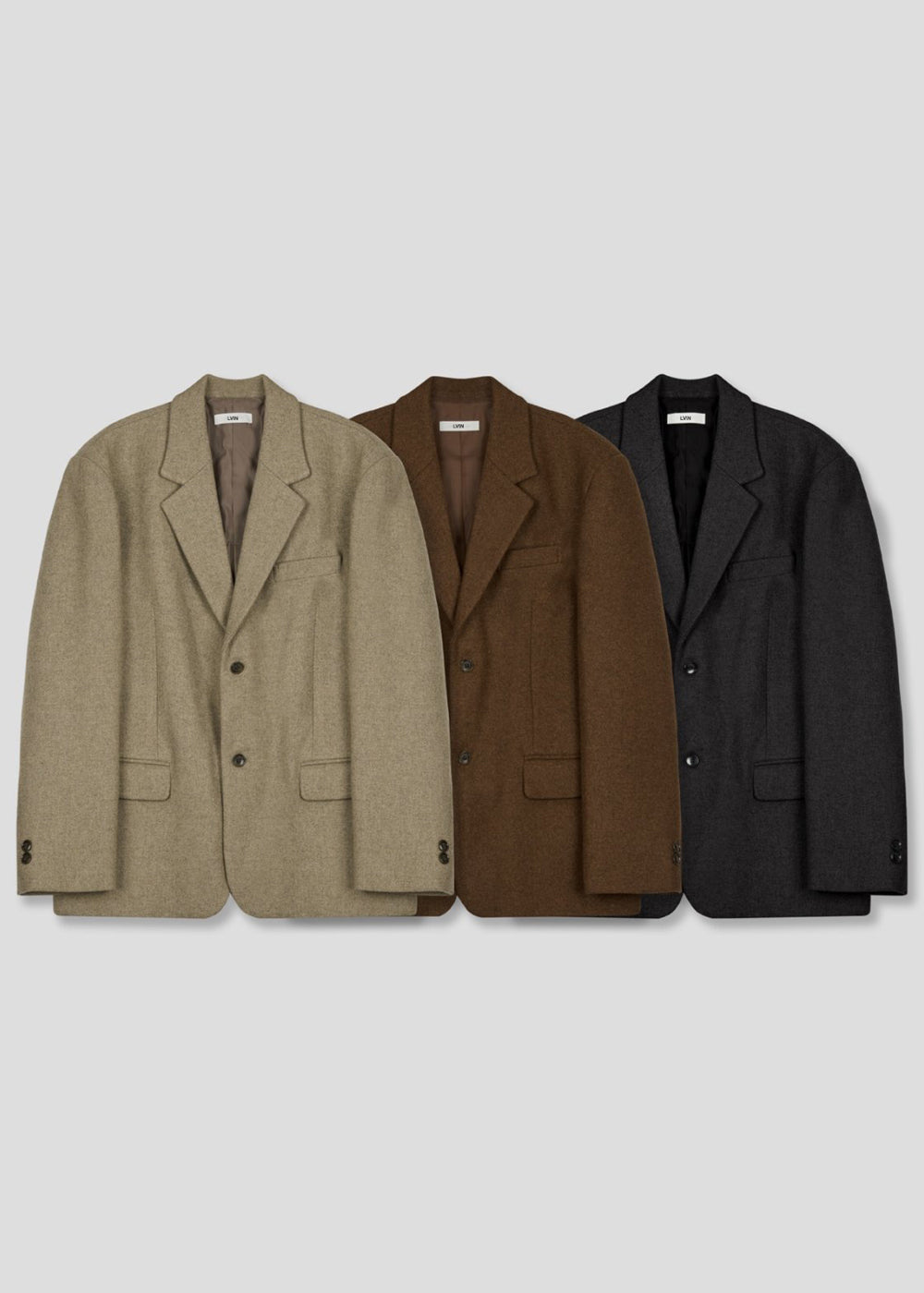 NATURAL WOOL CLASSIC BLAZER