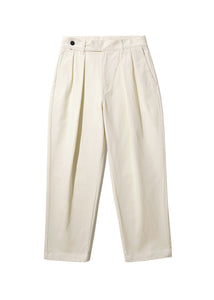 CUFFS TAP COTTON PANTS