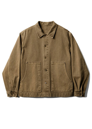 COTTON DYED WORKER JACKET