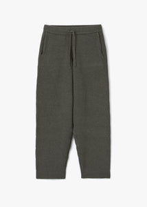 NATURAL ALPACA KNITTING PANTS_CHARCOAL