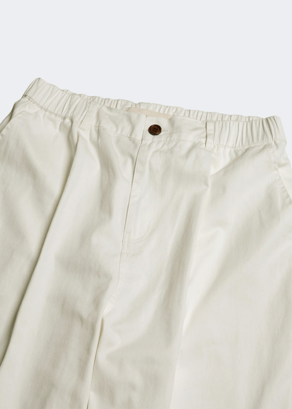 WIDE FIT COTTON PANTS_IVORY