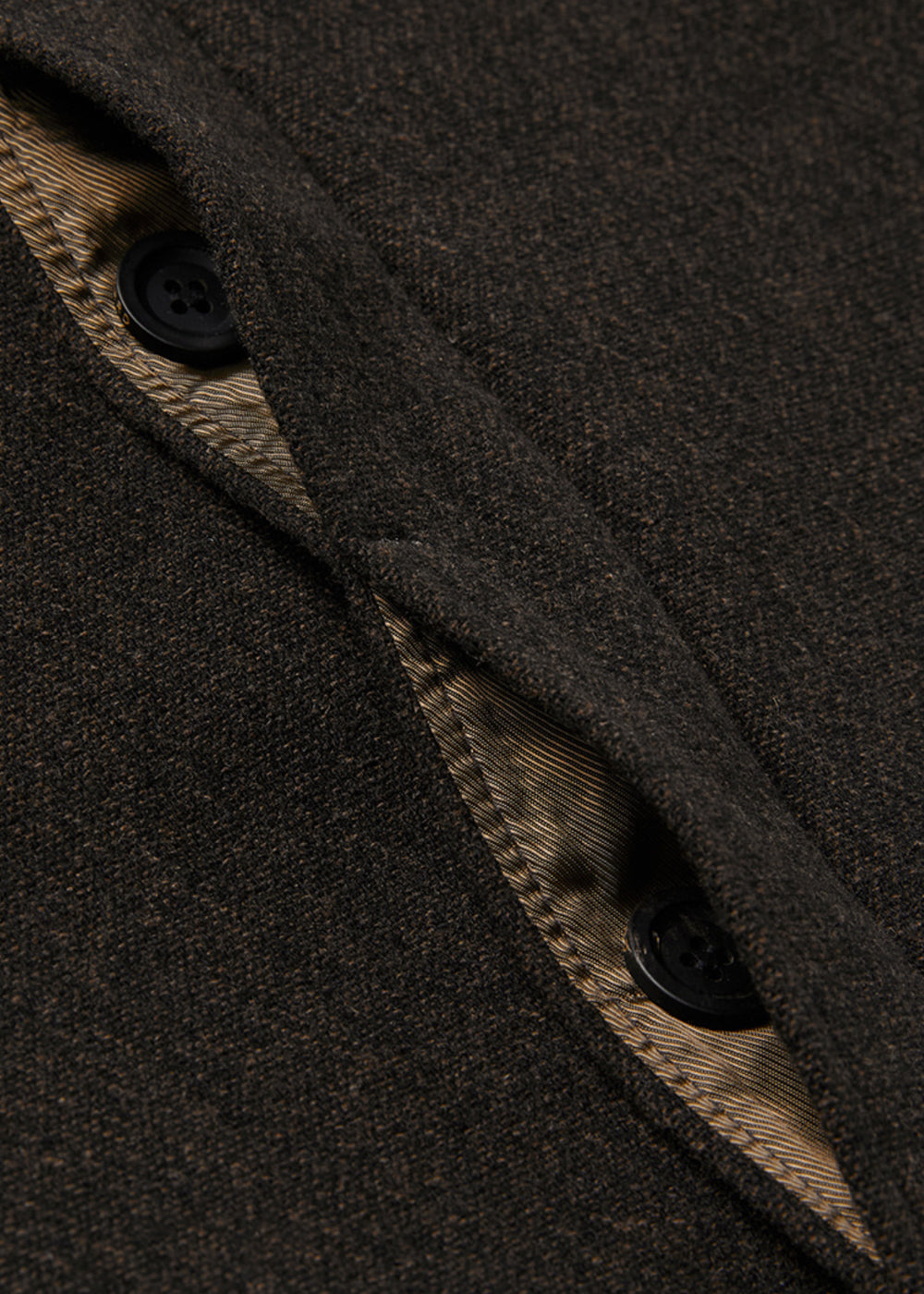 WOOL PLACKET JACKET_BROWN