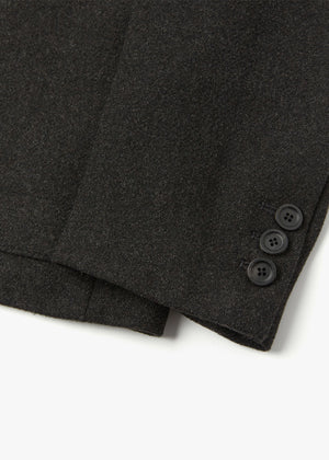 WOOL OUTPOCKET BLAZER_BLACK