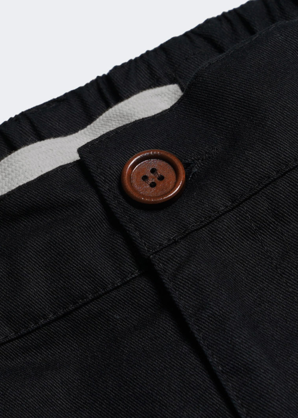 WIDE FIT COTTON PANTS_BLACK