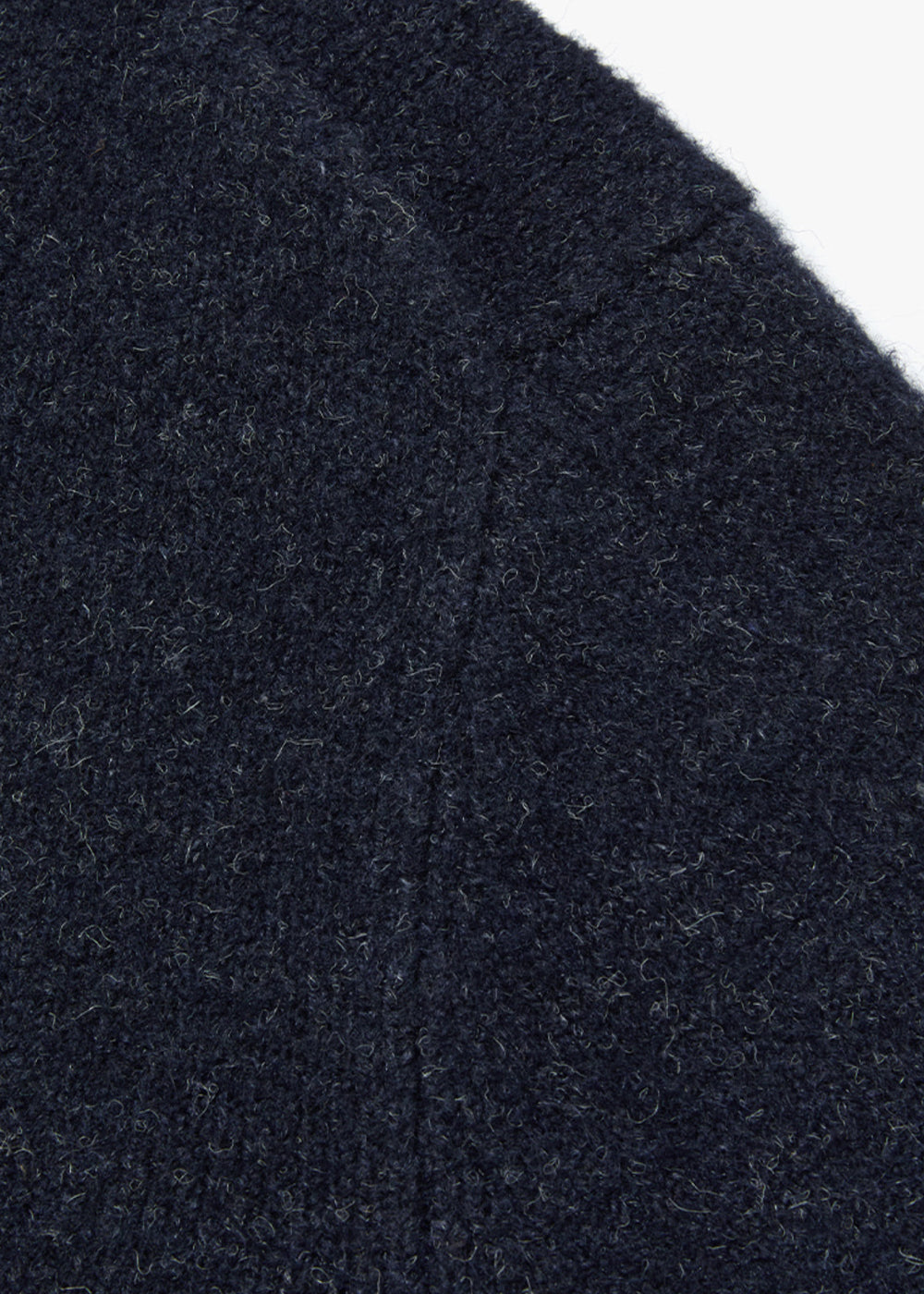 FINE WOOL V NECK SWEATER_NAVY