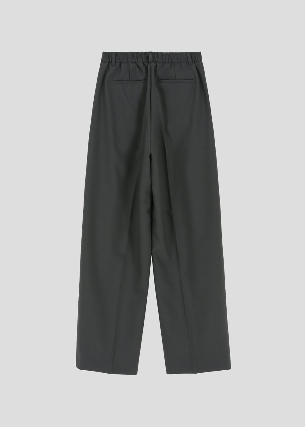 WIDE PIN TUCK SPAN PANTS