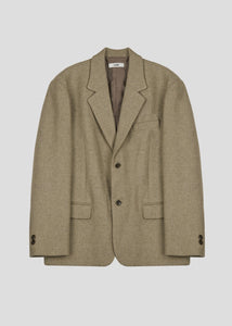 NATURAL WOOL CLASSIC BLAZER