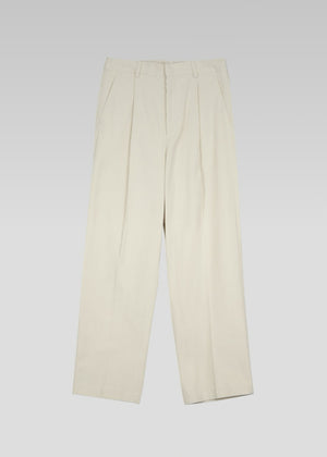 BROOKFIELD CORDUROY ONE TUCK PANTS_BLACK