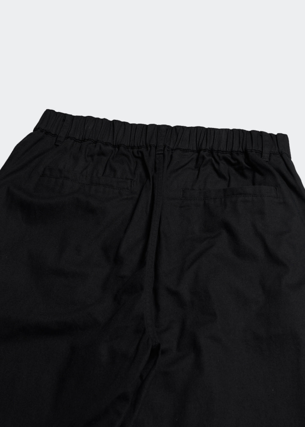 WIDE FIT COTTON PANTS_BLACK