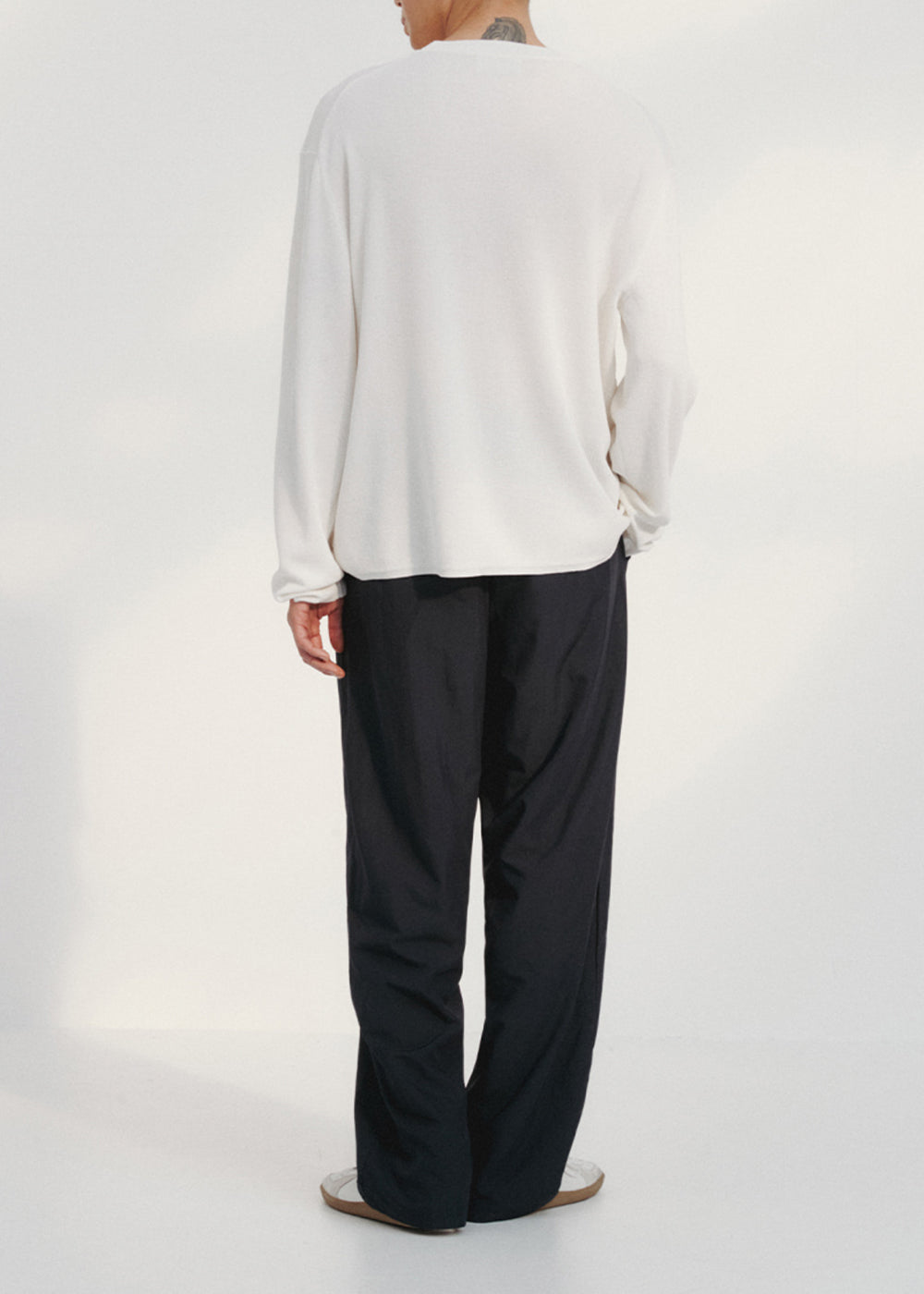 SIGNATURE BANDING PANTS_NAVY