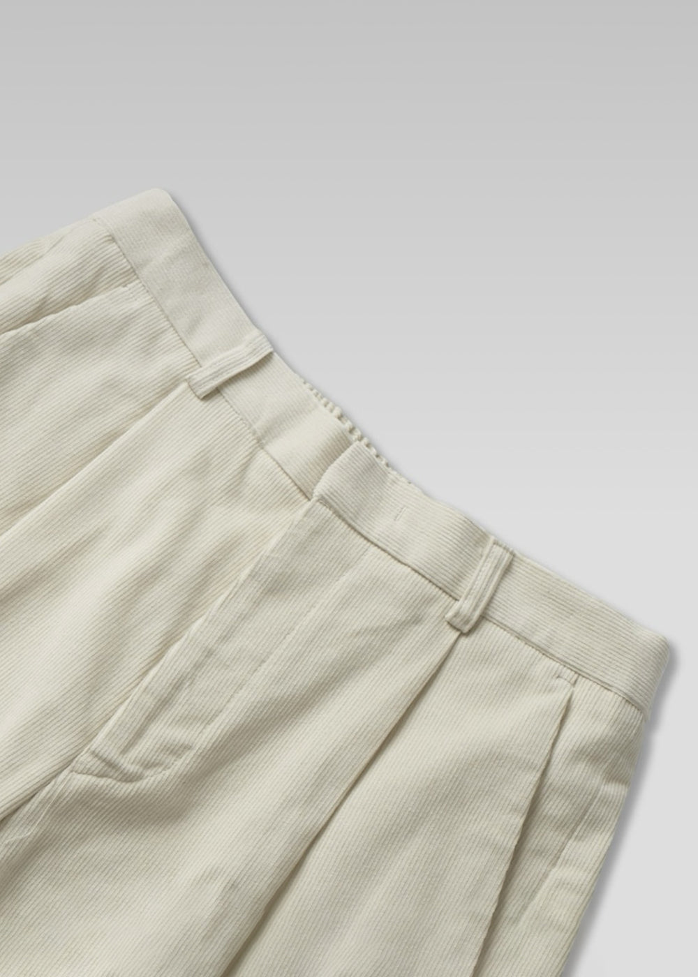 BROOKFIELD CORDUROY ONE TUCK PANTS_BLACK