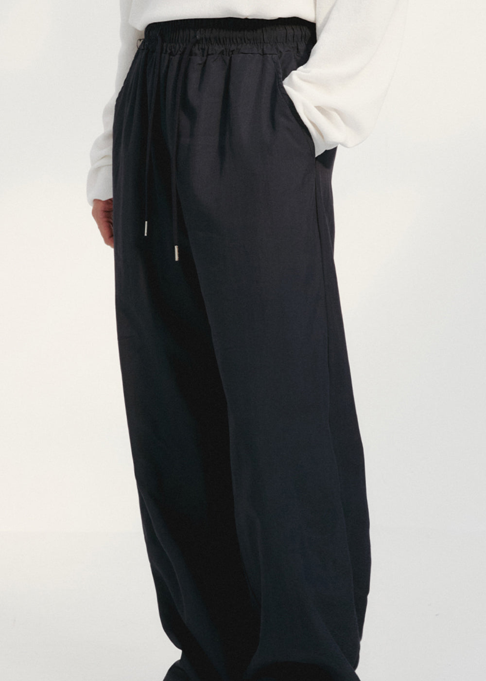 SIGNATURE BANDING PANTS_NAVY