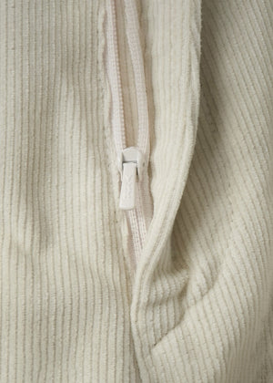 BROOKFIELD CORDUROY ONE TUCK PANTS_CREAM