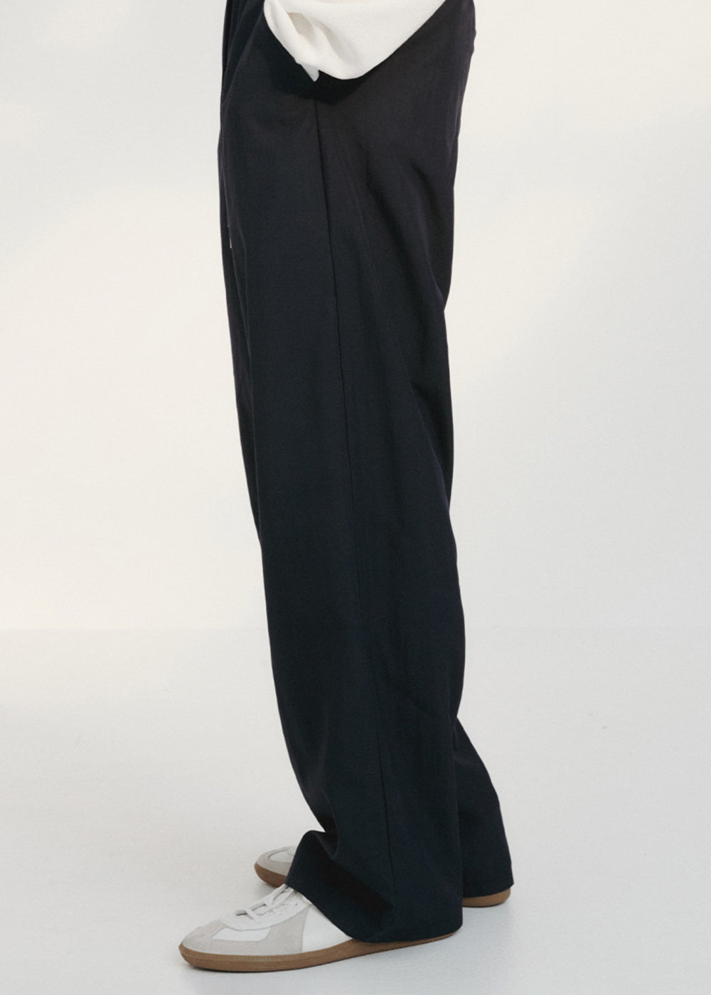 SIGNATURE BANDING PANTS_NAVY