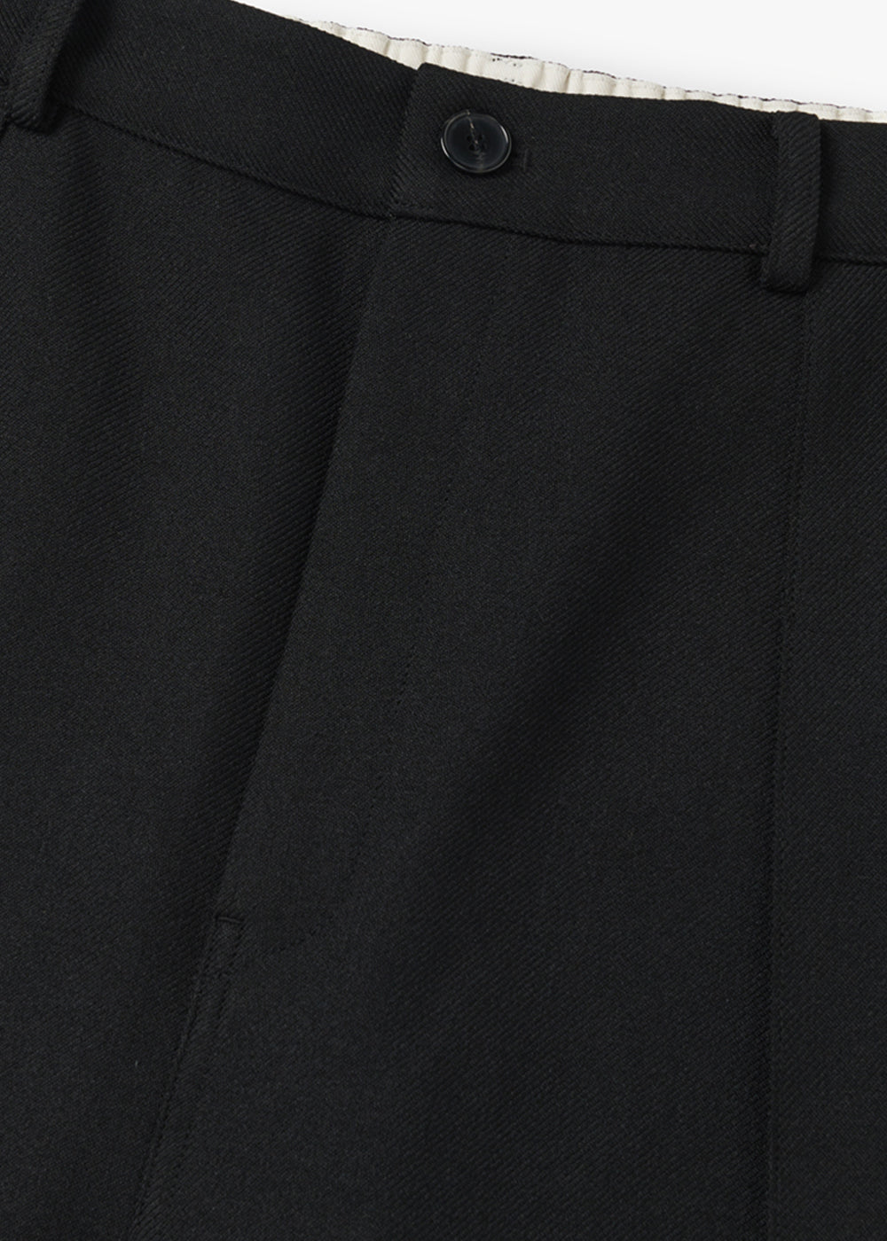 CARGO POCKET BANDING PANTS_BLACK