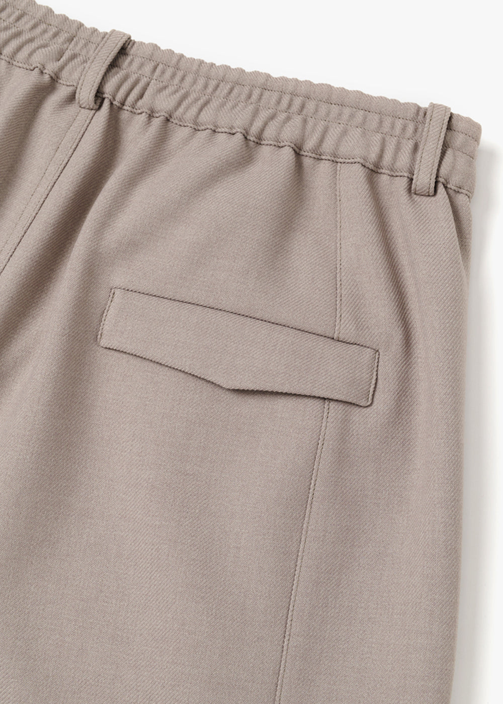 CARGO POCKET BANDING PANTS_SAND BEIGE