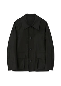 COTTON FIELD JACKET_BLACK